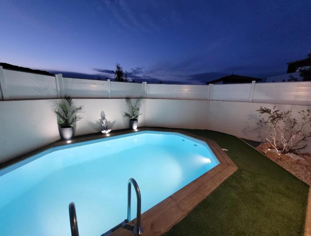 ז'וביניה Logement Independant "Les Coquelicots", Terrasse Proche Des Plages Et Montpellier מראה חיצוני תמונה