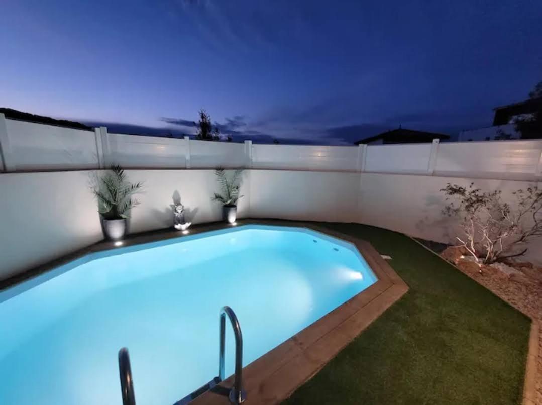 ז'וביניה Logement Independant "Les Coquelicots", Terrasse Proche Des Plages Et Montpellier מראה חיצוני תמונה